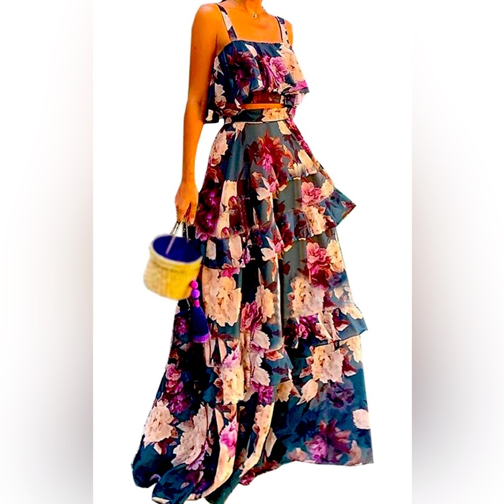Two piece formal dress
